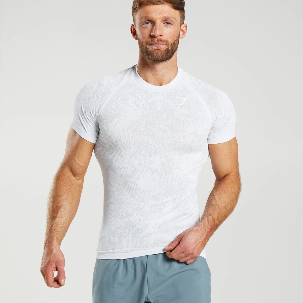 GYMSHARK GEO SEAMLESS T-SHIRT